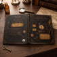 Chambered Nautilus Journal, Personalized Cabinet of Curiosities Hardcover Notebook, Nautical Gift