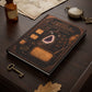 Crystal Geode Journal, Personalized Cabinet of Curiosities Hardcover Notebook, Crystal Lover Gift