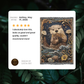 Cozy River Otter Woven Blanket | Woodland Stream Cottage Throw