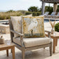 Outdoor Coastal Egret Pillow – Reversible Premium Throw Cushion for Patio, Porch & Lake House