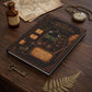 Emerald Dragonfly Journal, Personalized Cabinet of Curiosities Hardcover Notebook, Nature Gift