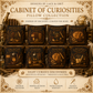 Explorer Cabinet of Curiosities Pillow, Dark Academia Throw Pillow, Library Decor Cushion, Museum Style Home Accent