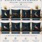 Blue Heron Coastal Pillow, Nautical Throw Pillow, Navy Coastal Cushion, Beach House & Lake House Decor, Coastal Grandma Style