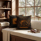 Explorer Cabinet of Curiosities Pillow, Dark Academia Throw Pillow, Library Decor Cushion, Museum Style Home Accent