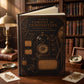 Explorer's Compass Journal, Personalized Cabinet of Curiosities Hardcover Notebook, Adventure Gift
