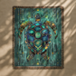 Beaded Look Sea Turtle – Woven Throw Blanket