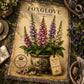 Foxglove Woven Throw Blanket, Botanical Garden Decor, Cotton Tapestry Throw, English Cottage Floral Gift
