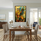 Griffin – Stained Glass Style Metal Wall Art