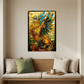 Griffin – Stained Glass Style Metal Wall Art