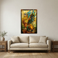 Griffin – Stained Glass Style Metal Wall Art