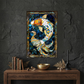 Koi Fish – Stained Glass Style Metal Wall Art