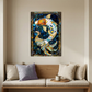 Koi Fish – Stained Glass Style Metal Wall Art