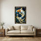 Koi Fish – Stained Glass Style Metal Wall Art