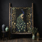 Beaded Look Peacock Woven Blanket | Artisan Global Boho Decor