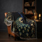 Beaded Look Peacock Woven Blanket | Artisan Global Boho Decor