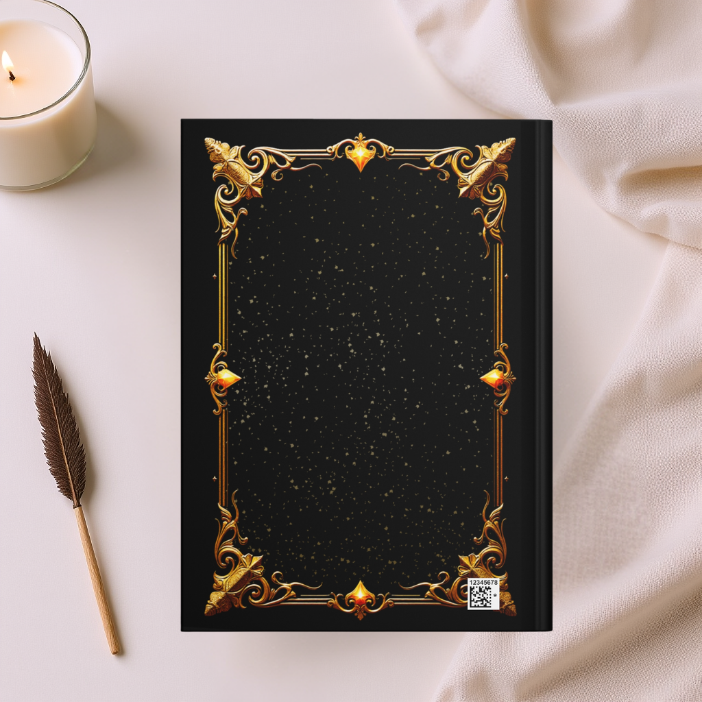 Golden Grimoire: Manifest Magic – Hardcover Journal