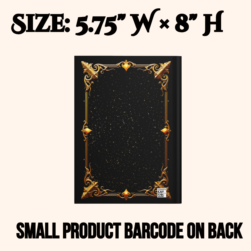 Golden Grimoire: Manifest Magic – Hardcover Journal