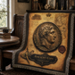 Ancient Coin Woven Throw Blanket | Cabinet of Curiosities Decor | Cotton Tapestry | Archaeology History Gift
