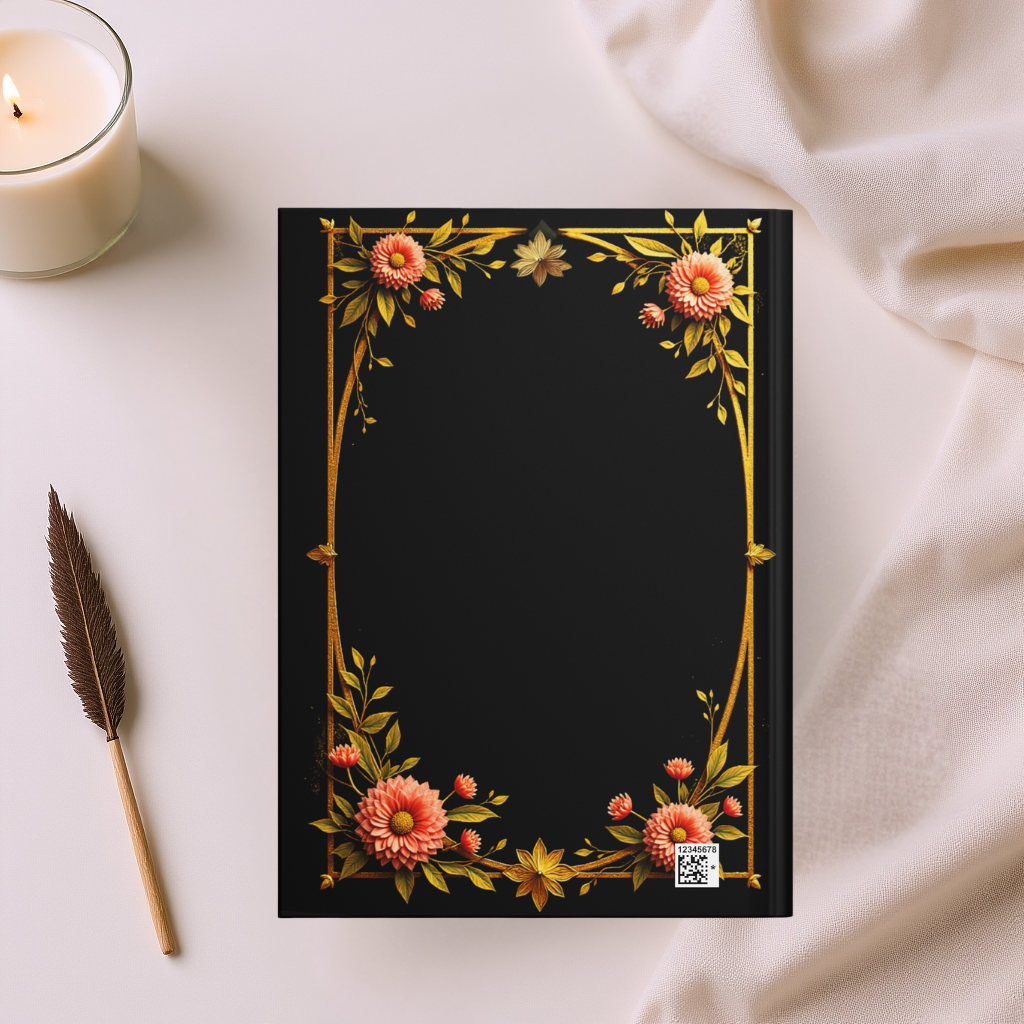 Golden Grimoire: Moonlit Dreams – Hardcover Journal