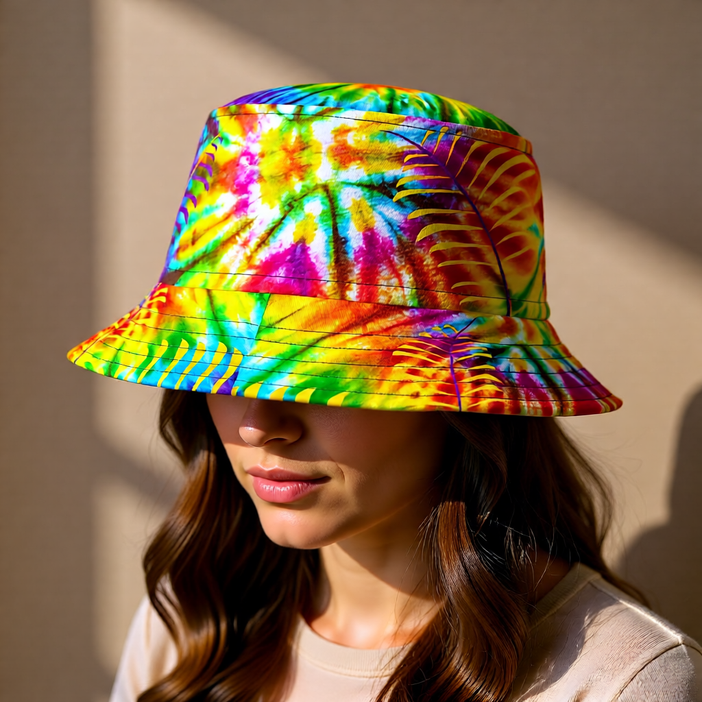 Boho Radiance – Bucket Hat