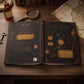 Pocket Watch Journal, Personalized Cabinet of Curiosities Hardcover Notebook, Victorian Gift