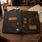 Raven Feather Journal, Personalized Cabinet of Curiosities Hardcover Notebook, Dark Academia Gift