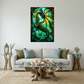 Sea Dragon – Stained Glass Style Metal Wall Art