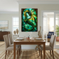 Sea Dragon – Stained Glass Style Metal Wall Art