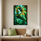 Sea Dragon – Stained Glass Style Metal Wall Art