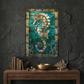 Seahorse – Stained Glass Style Metal Wall Art
