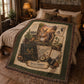 Squirrel Woven Throw Blanket | Woodland Animal Decor | Cotton Tapestry Throw | Naturalist Journal Gift
