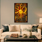 Sun & Moon – Stained Glass Style Metal Wall Art