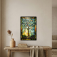 Tree of Life – Stained Glass Style Metal Wall Art