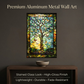 Tree of Life – Stained Glass Style Metal Wall Art
