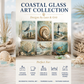 Pelican Glass Art Panel, Tempered Glass Coastal Decor, Beach House Accent
