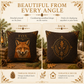 Fox Woodland Pillow, Rustic Throw Pillow, Cabin Decor Cushion, Lodge Style Accent, Wildlife Home Decor