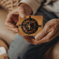 Arcane Compass Rose Embossed Look Genuine Leather Wallet – Fantasy Arcane Collection