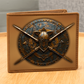 Armory Spartan Spear & Shield Embossed Look Genuine Leather Wallet – Medieval Armory Collection