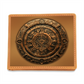 Arcane Alchemy Circle Embossed Look Genuine Leather Wallet – Mystical Rune Gift for Men