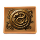 Arcane Serpent Ouroboros Embossed Look Genuine Leather Wallet – Fantasy Arcane Collection