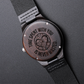 Time Spent With You Is Never Wasted – Tree Ring Heart Engraved Wooden Watch | Nature-Inspired Gift for Him