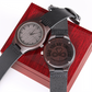 Dad, You Are Timeless – Engraved Wooden Watch with Heart & Infinity Symbol