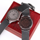 You Are Timeless Engraved Wooden Watch – Infinity Symbol Gift for Dad or Boyfriend | Keepsake Timepiece with Meaningful Message