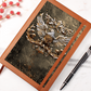 Heraldry Embossed Look Eagle Journal – Medieval Fantasy Notebook