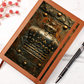 Royal Crown Vegan Leather Journal – Fantasy Medieval RPG Engraved Look Notebook