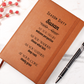 Inspirational Personalized Vegan Leather Journal – Season Sixty
