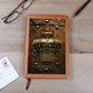 Royal Crown Vegan Leather Journal – Fantasy Medieval RPG Engraved Look Notebook