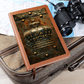 Royal Crown Vegan Leather Journal – Fantasy Medieval RPG Engraved Look Notebook
