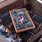 Enchanted Unicorn Vegan Leather Journal – Fantasy Medieval Engraved Look Notebook