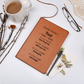 Inspirational Personalized Vegan Leather Journal – Season Seventy